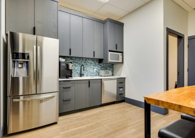Staff kitchen at the Pacific CPA office
