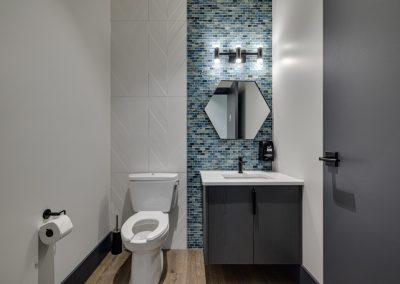 Washroom at the Pacific CPA office